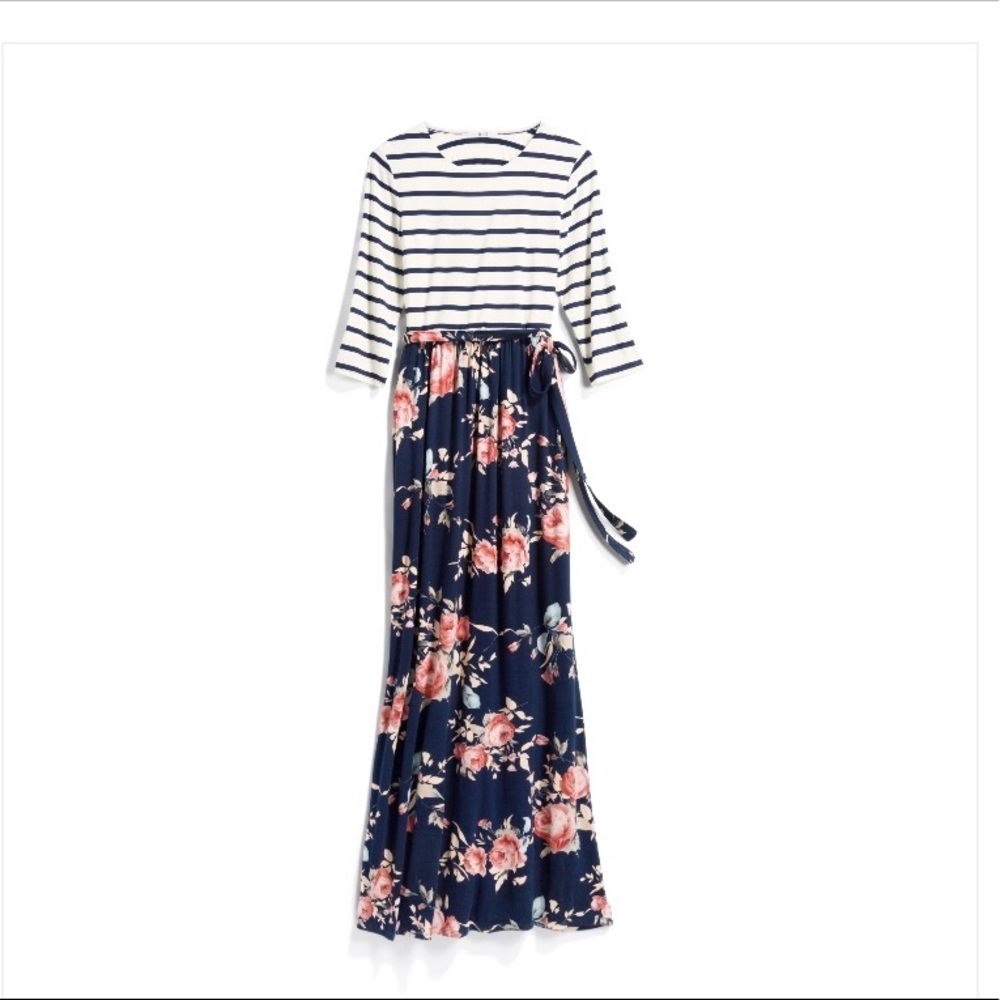 Lux & CO Knit Maxi Dress
